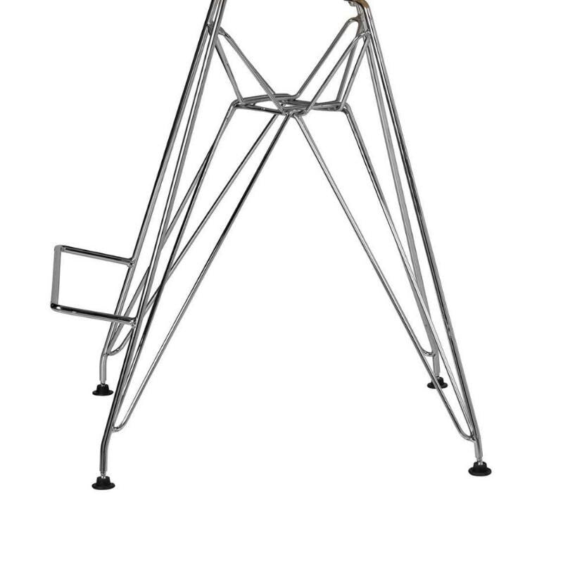 Eiffel Chrome (27") - 41”Hx21”Wx21”D