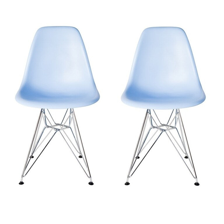 Eiffel Chrome (27") - 41”Hx21”Wx21”D