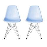 Eiffel Chrome (27") - 41”Hx21”Wx21”D