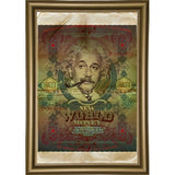 Einstein-VALBOC139186 Print 40"x26.5" by Val Bochkov