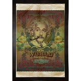 Einstein-VALBOC139186 Print 40"x26.5" by Val Bochkov