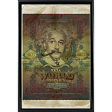 Einstein-VALBOC139186 Print 40"x26.5" by Val Bochkov