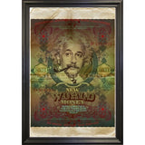 Einstein-VALBOC139186 Print 40"x26.5" by Val Bochkov