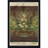 Einstein-VALBOC139186 Print 40"x26.5" by Val Bochkov