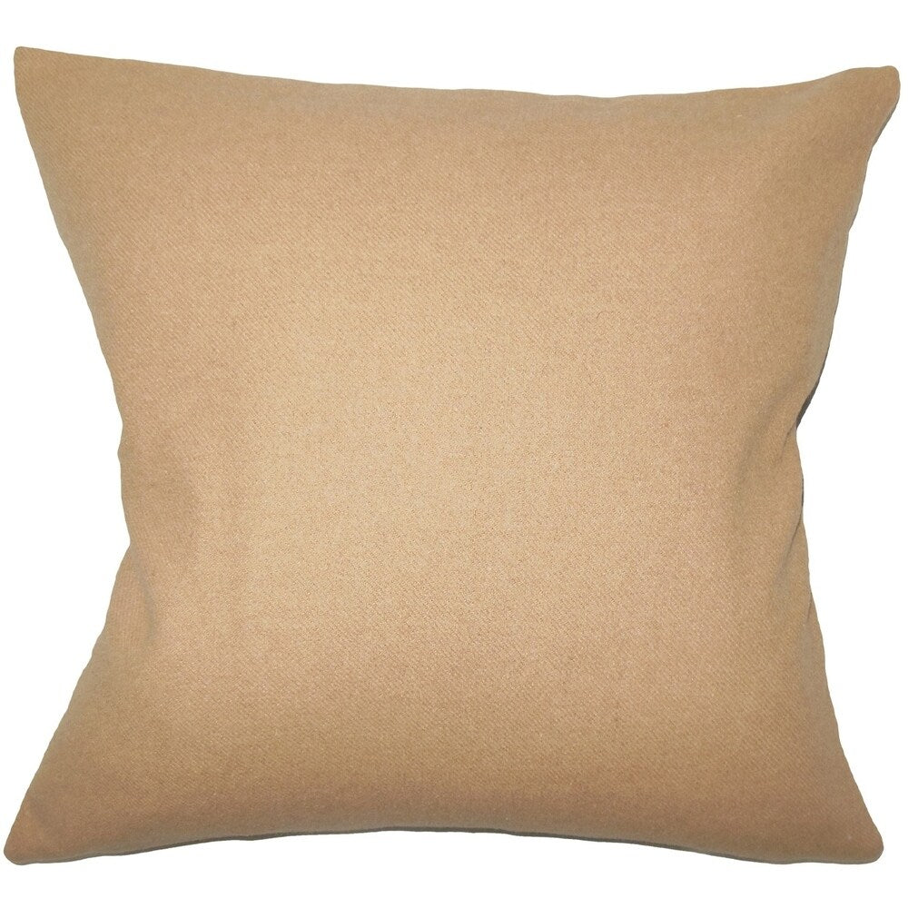 Eire Solid Floor Pillow Tan