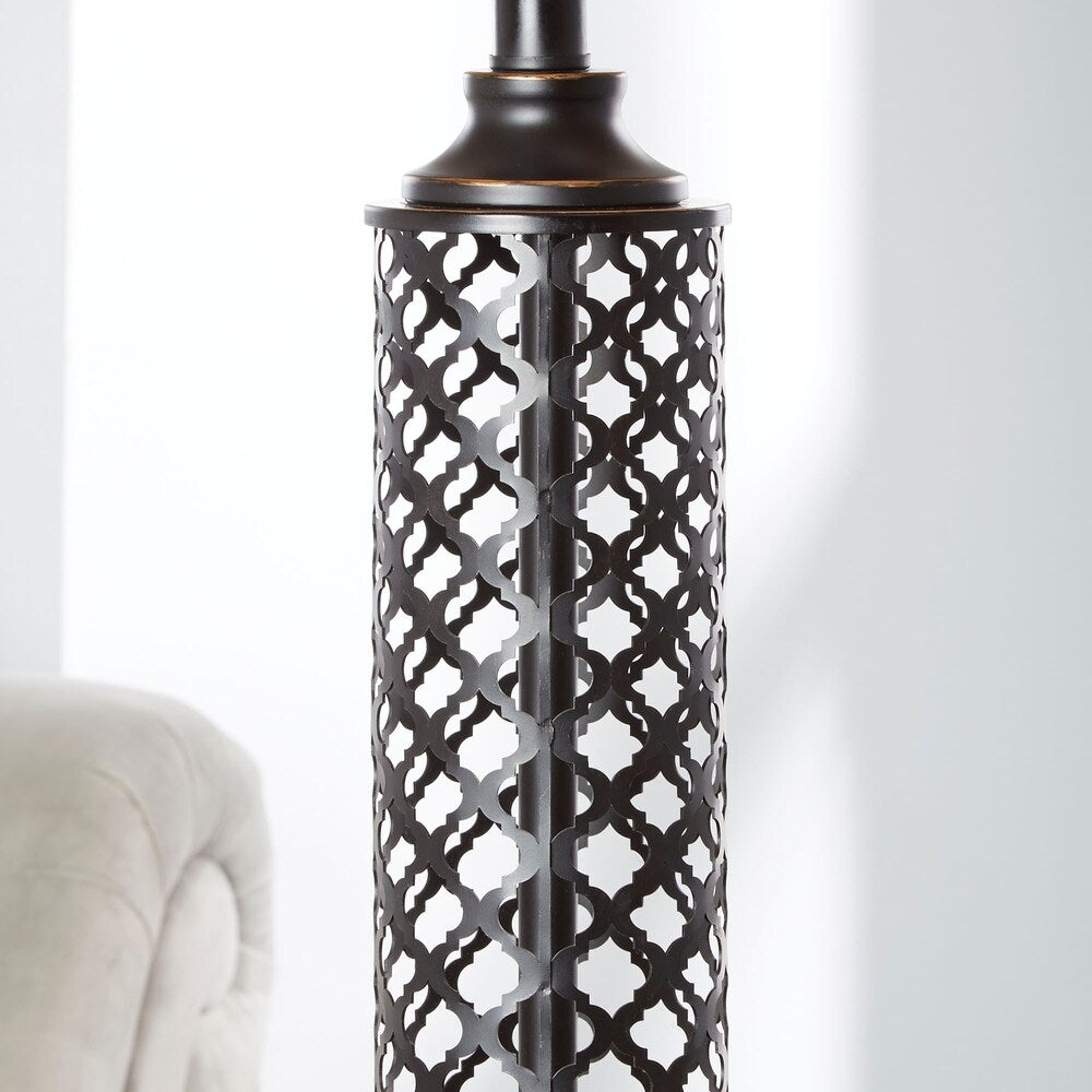 Elaina Metal Screen Floor Lamp