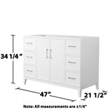 Elan 48-inch Single Vanity Cabinet