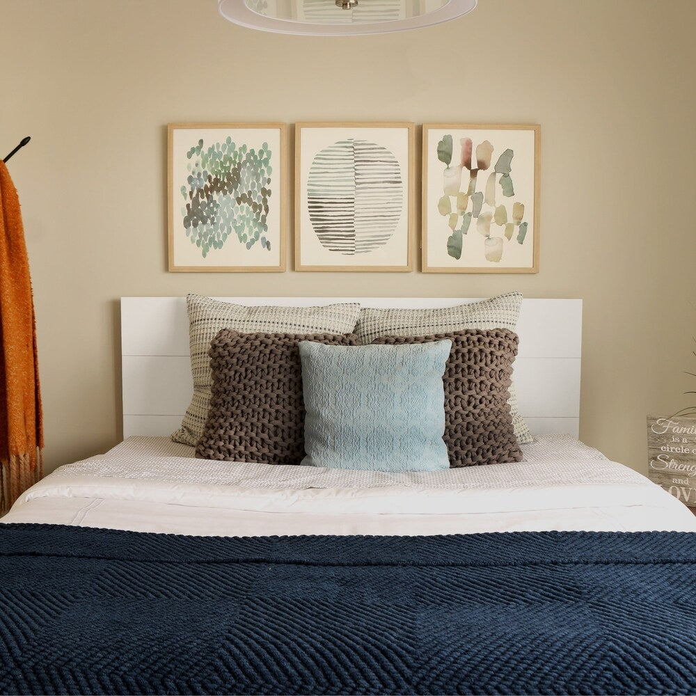 Elan Furniture Queen Size Hardwood Platform Bed Headboard