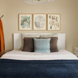 Elan Furniture Queen Size Hardwood Platform Bed Headboard