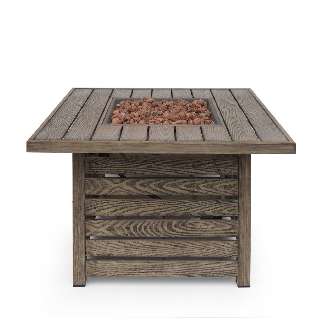 Elberton Outdoor 39" Outdoor 50,000 BTU Square Fire Pit by Christopher Knight Home