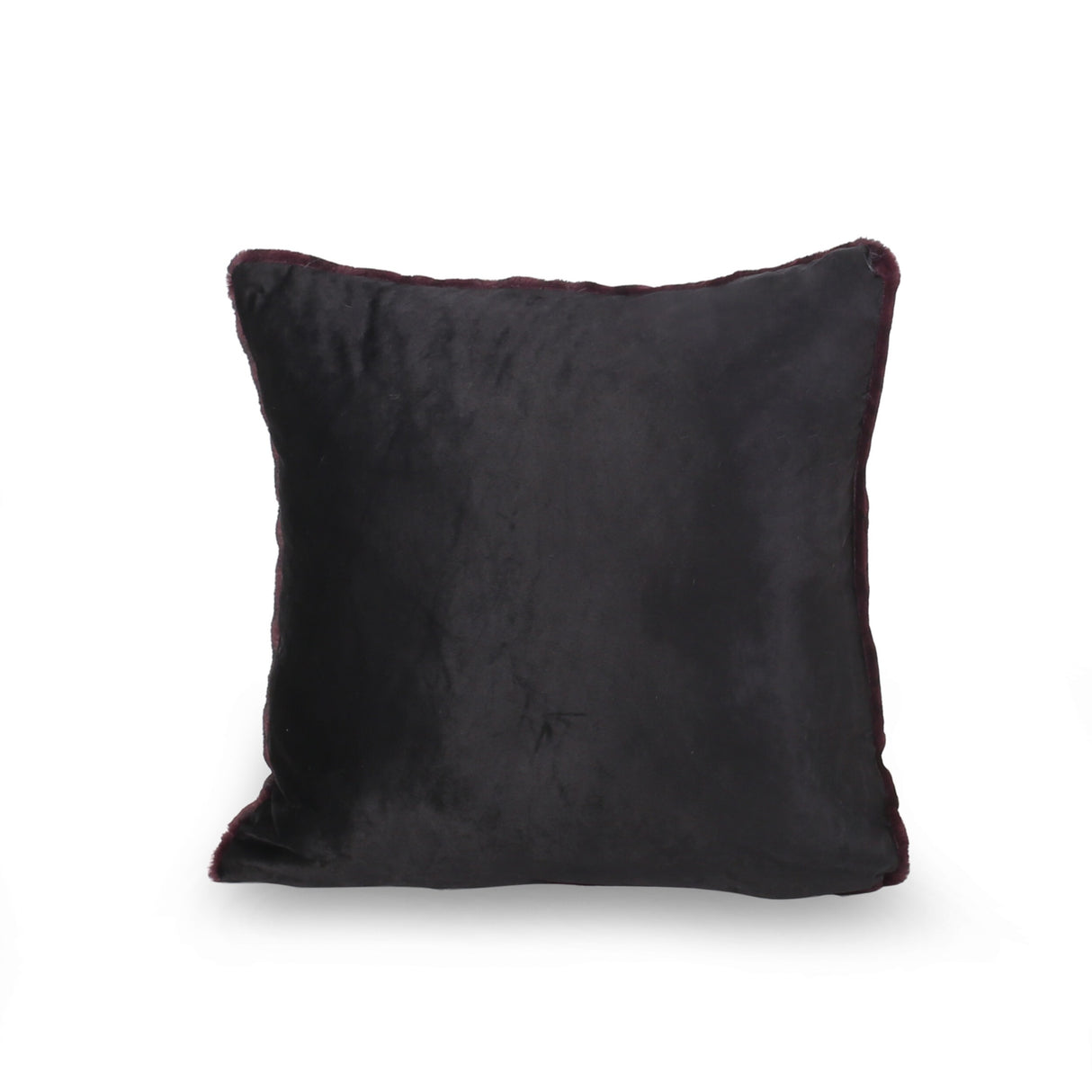 Eldridge Modern Faux Fur Throw Pillow Cover by Christopher Knight Home