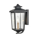 Millennium Lighting Eldrink Outdoor Wall Sconce in Powder Coat Black