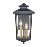Millennium Lighting Eldrink Outdoor Wall Sconce in Powder Coat Black