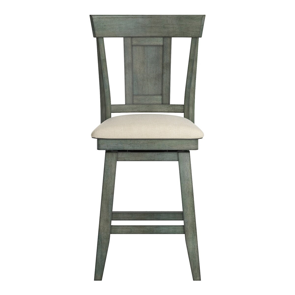 Eleanor Panel Back Wood Swivel Chair by iNSPIRE Q Classic