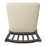 Eleanor Slat Back Wood Swivel Stool by iNSPIRE Q Classic