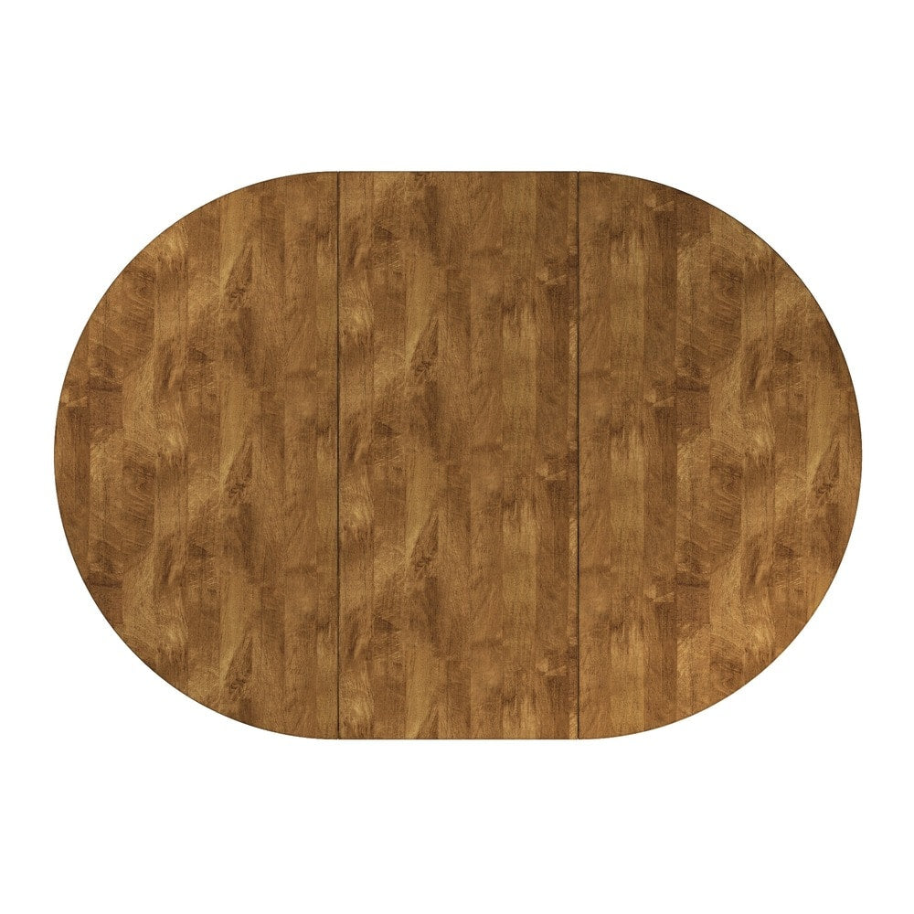 Eleanor Two-tone Oval Solid Wood Dining Table by iNSPIRE Q Classic