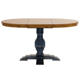 Eleanor Two-tone Oval Solid Wood Dining Table by iNSPIRE Q Classic