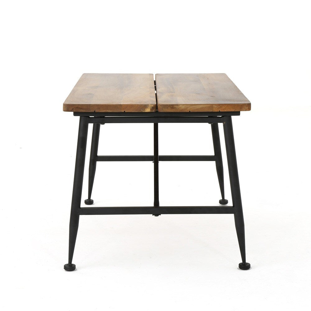 Eleanora Acacia Wood Coffee Table by Christopher Knight Home