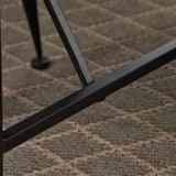 Eleanora Industrial Acacia Wood End Table (Set of 2) by Christopher Knight Home