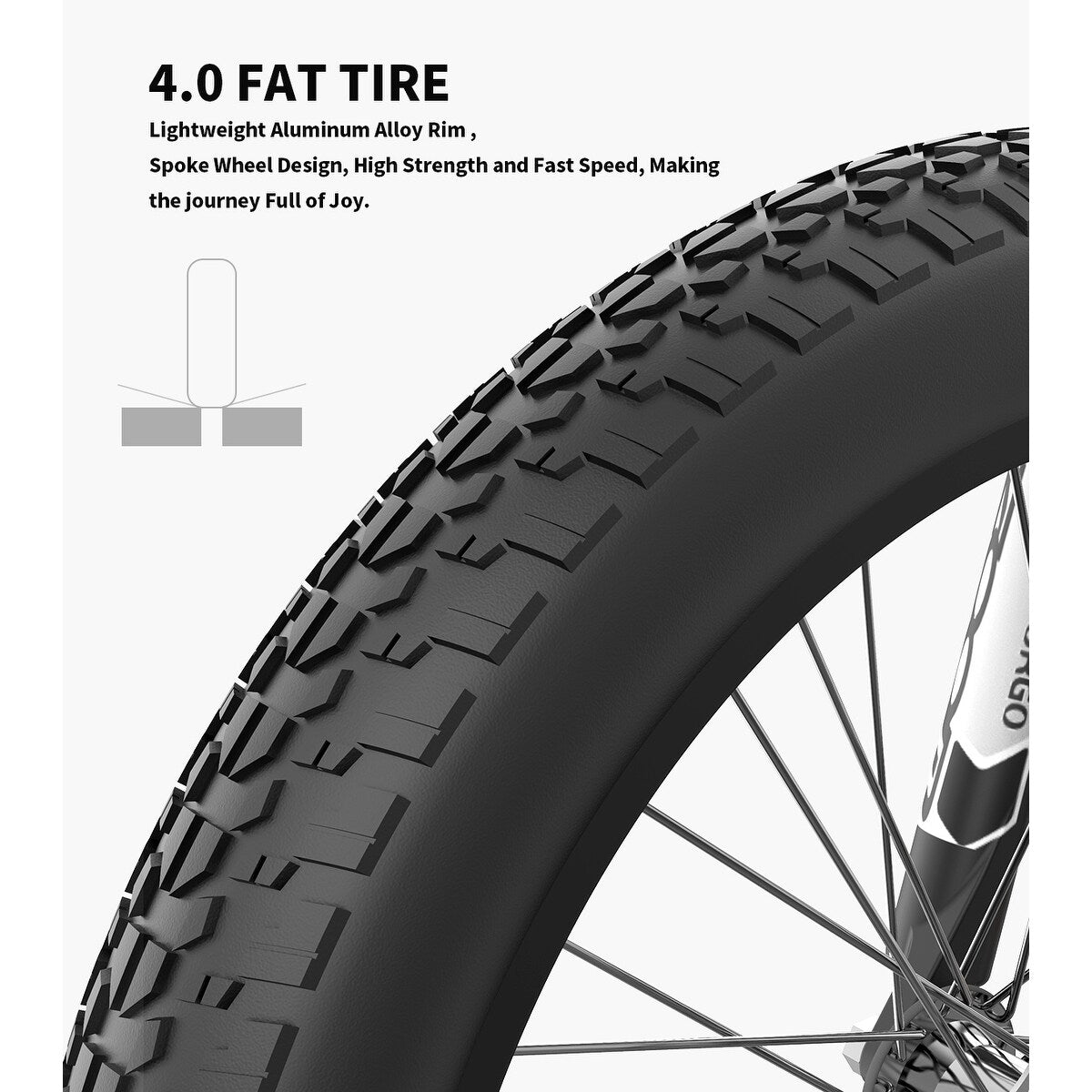 Electric Bicycle 500W Motor 20" Fat Tire With 48V/15Ah Li-Battery S18-MINI New style