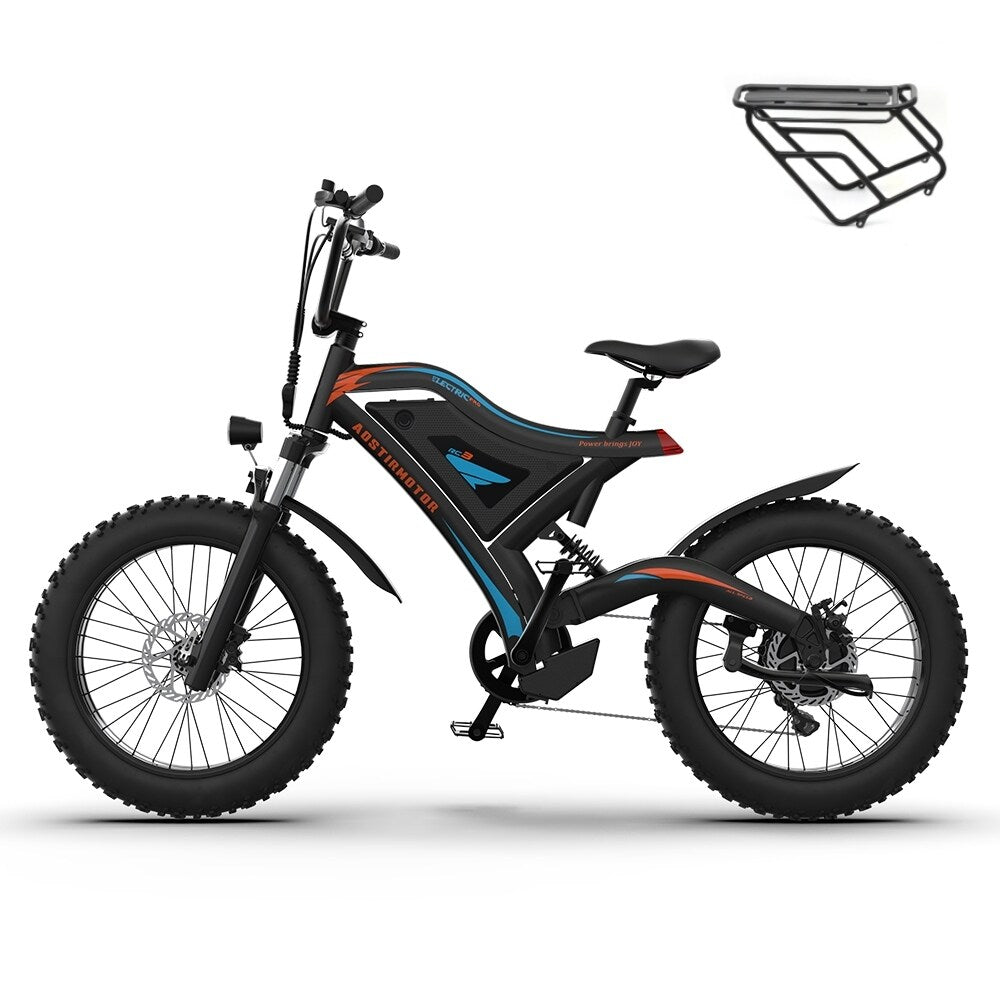 Electric Bicycle 500W Motor 20" Fat Tire With 48V/15Ah Li-Battery S18-MINI New style