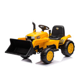 Electric Excavator Toy for Kids Ages 3-6, with Front