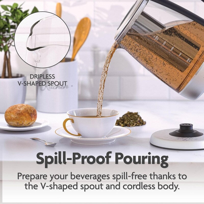 Electric Glass Tea Kettle
