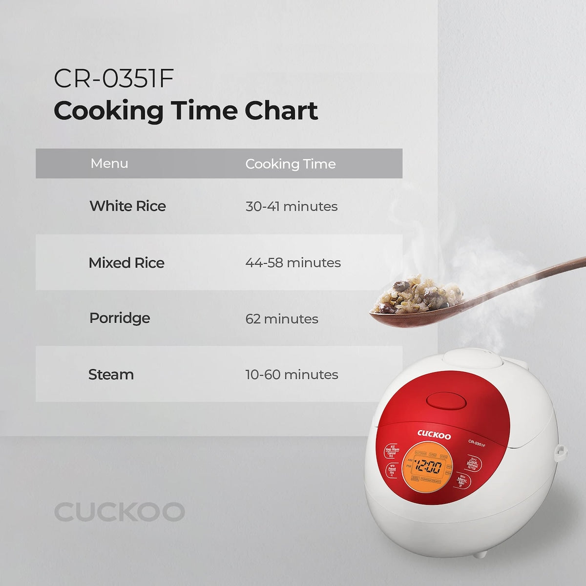 Electric Heating Rice Cooker (Red), Family Rice Cooker, 7.80 x 8.90 x 11.50