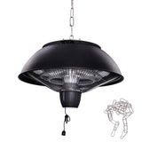 Electric Patio Heater, Outdoor Hanging Infrared patio heater - N/A