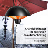 Electric Patio Heater, Outdoor Hanging Infrared patio heater - N/A