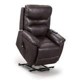 Electric Power Lift Recliner Chair Sofa with Breathable Leather