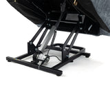 Electric Power Lift Recliner Chair with Massage and Heat for Elderly, Extended Footrest, USB Ports, Fabric