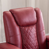 Electric Power Theater Recliner Chair with USB Ports and Cup Holders