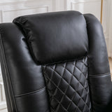 Electric Power Theater Recliner Chair with USB Ports and Cup Holders