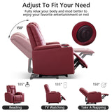 Electric Power Theater Recliner Chair with USB Ports and Cup Holders