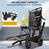 Electric Stair Climbing Dolly Electric Stair Climbing Hand Truck, Elevator Stairlifts Wheel Chair Max 441 lbs Capacity, Black