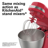 Electric Stand Mixer, 4 Quarts, Dough Hook, Flat Beater Attachments, Splash Guard 7 Speeds with Whisk
