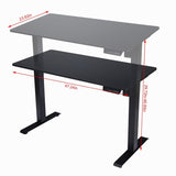 Electric Height Adjustable Standing Computer Desk For Home Office