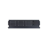 Electric fireplace insert, ultra thin heater with log