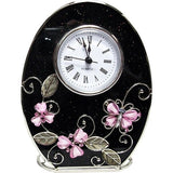 Jiallo Pink Butterfly Clock