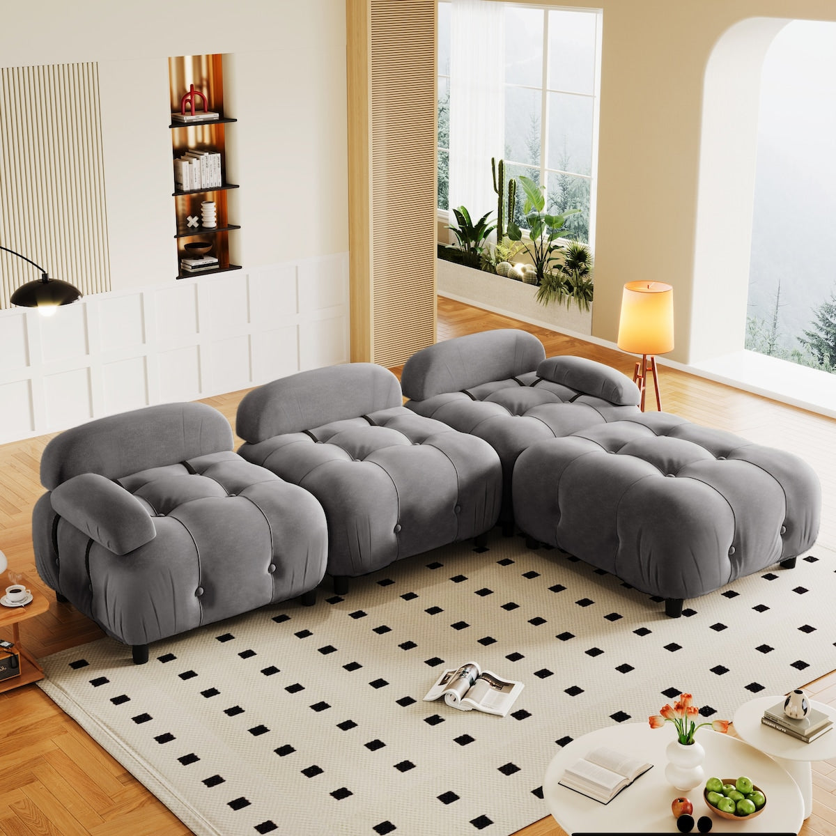 Elegance and Simplicity Modern Sofa Sectional Sofa Couch