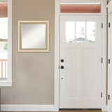 Beveled Wall Mirror - Elegant Brushed Bronze Frame