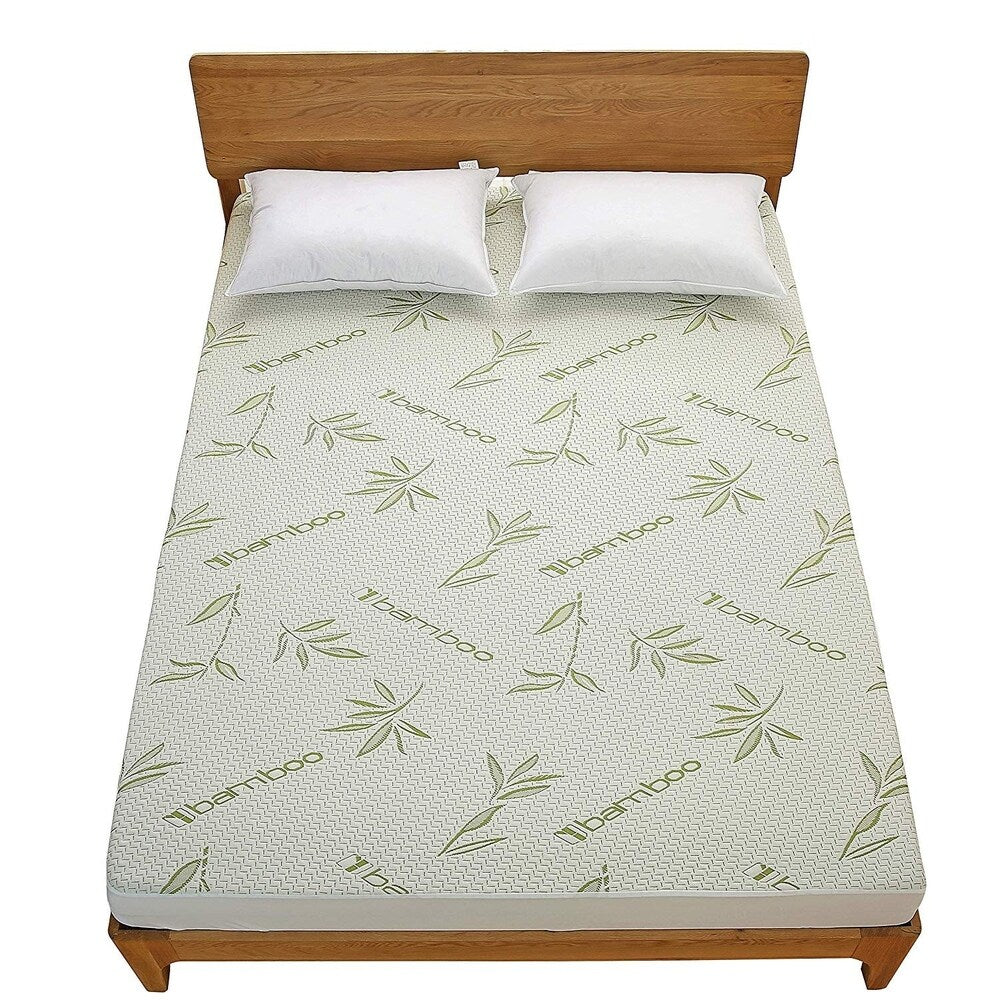 Elegant Comfort Premium Bamboo 100% Waterproof Fitted Mattress Protector