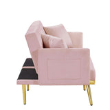 Elegant Convertible Multi-functional Sleeper Sofa Bed,2 Seat