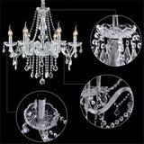 Elegant Crystal Chandelier Ceiling Light