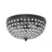 Light Elipse Crystal Flush Mount Ceiling Light
