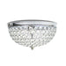 Light Elipse Crystal Flush Mount Ceiling Light