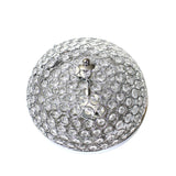 Light Elipse Crystal Flush Mount Ceiling Light