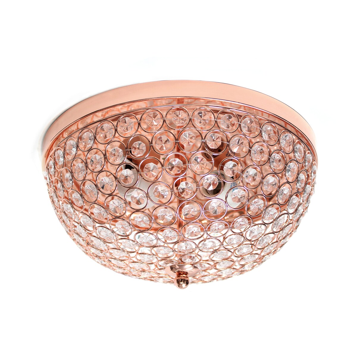 Light Elipse Crystal Flush Mount Ceiling Light