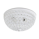 Light Elipse Crystal Flush Mount Ceiling Light